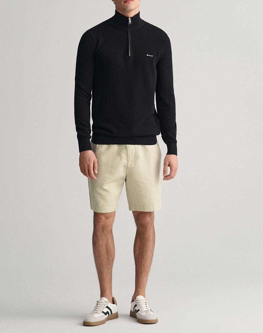 GANT ΠΟΥΛΟΒΕΡ ΜΜ COTTON PIQUE HALF ZIP