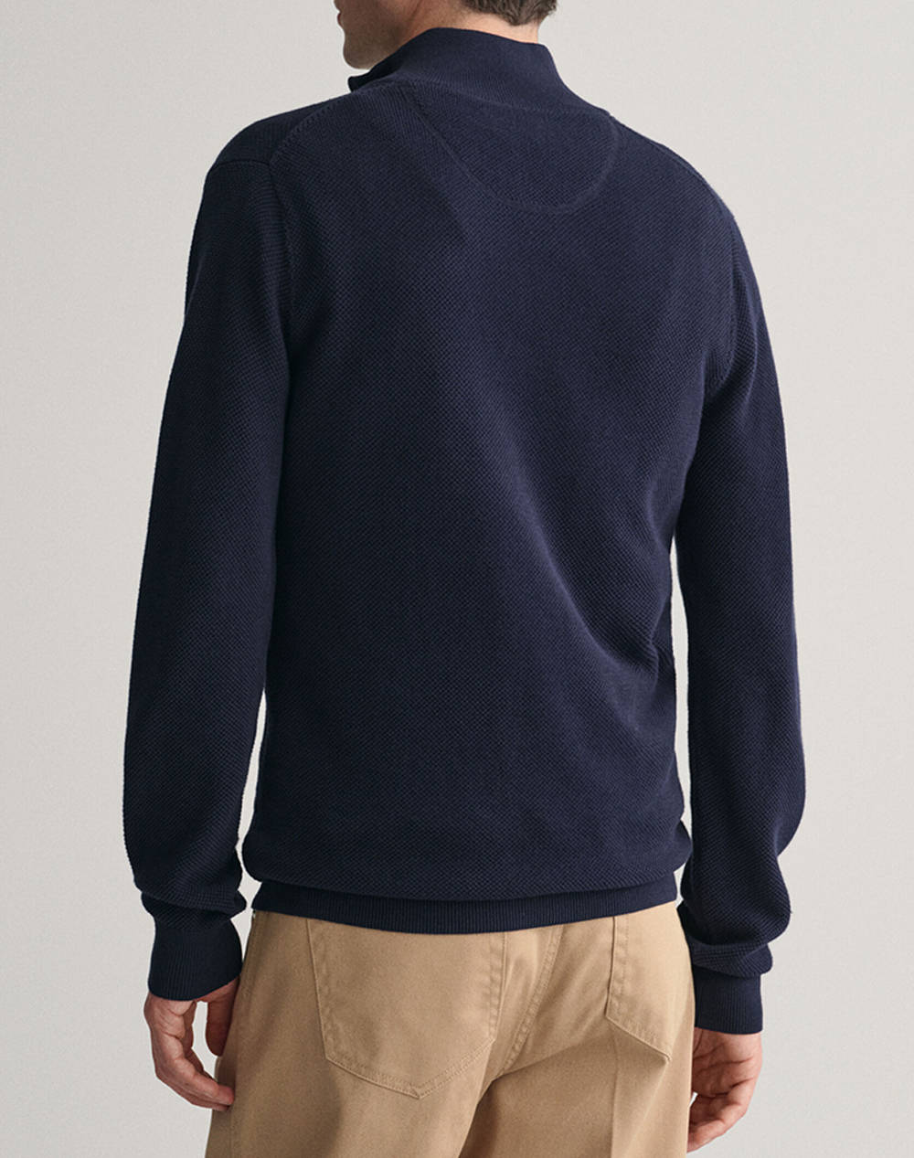 GANT ΠΟΥΛΟΒΕΡ ΜΜ COTTON PIQUE HALF ZIP