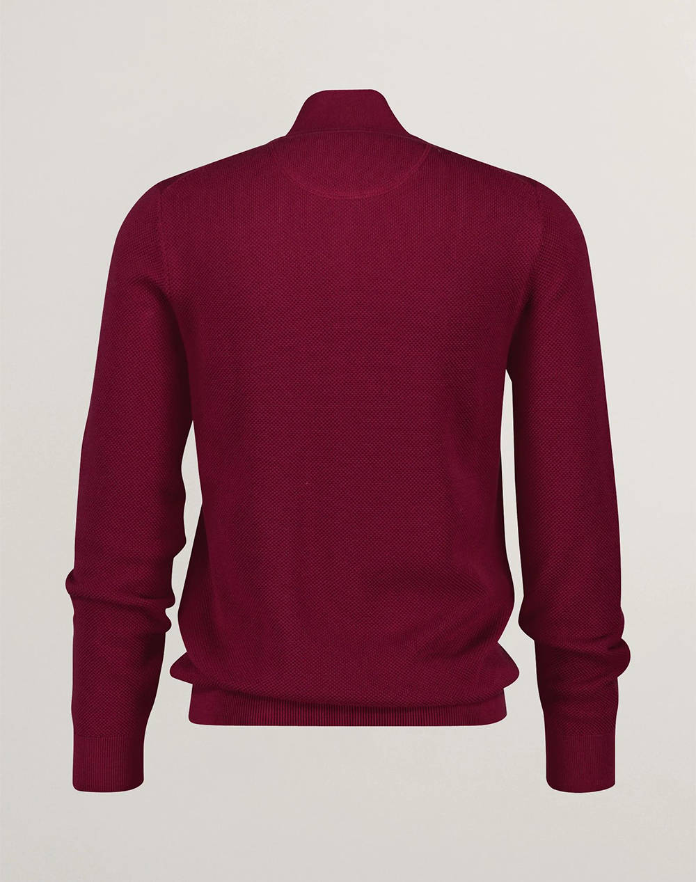 GANT SWEATER LS COTTON PIQUE HALF ZIP