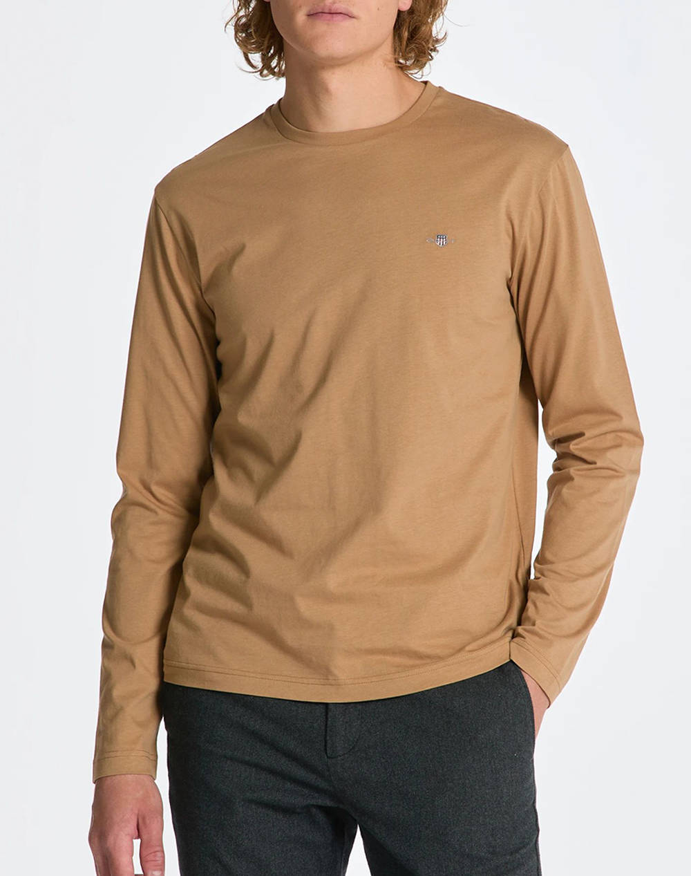 GANT ΜΠΛΟΥΖΑ ΜΜ REG SHIELD LS T-SHIRT