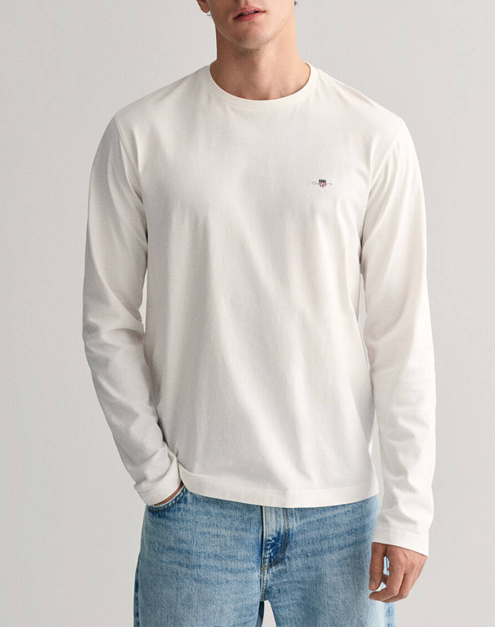 GANT ΜΠΛΟΥΖΑ ΜΜ REG SHIELD LS T-SHIRT