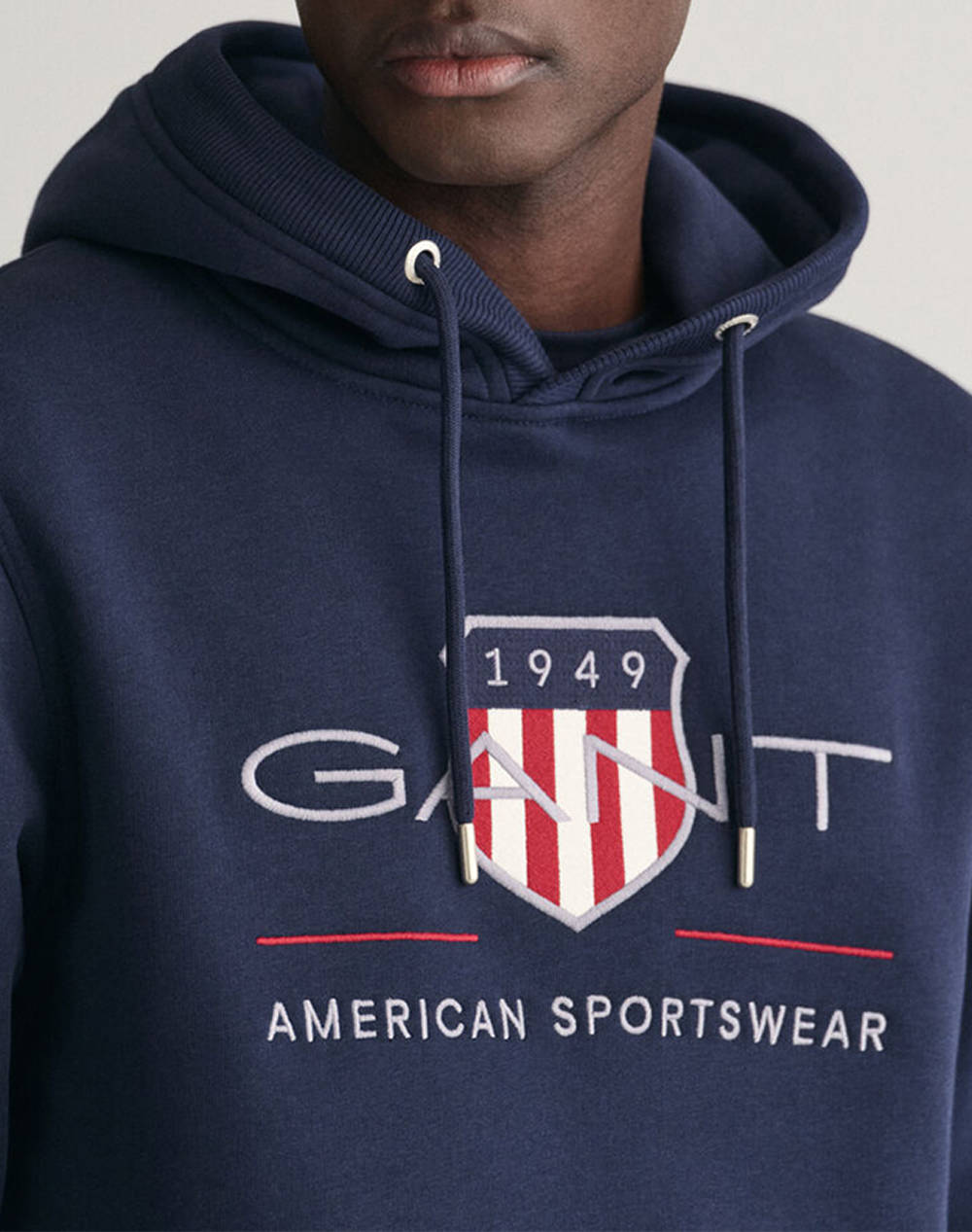 GANT LS REG ARCHIVE SHIELD HOODIE