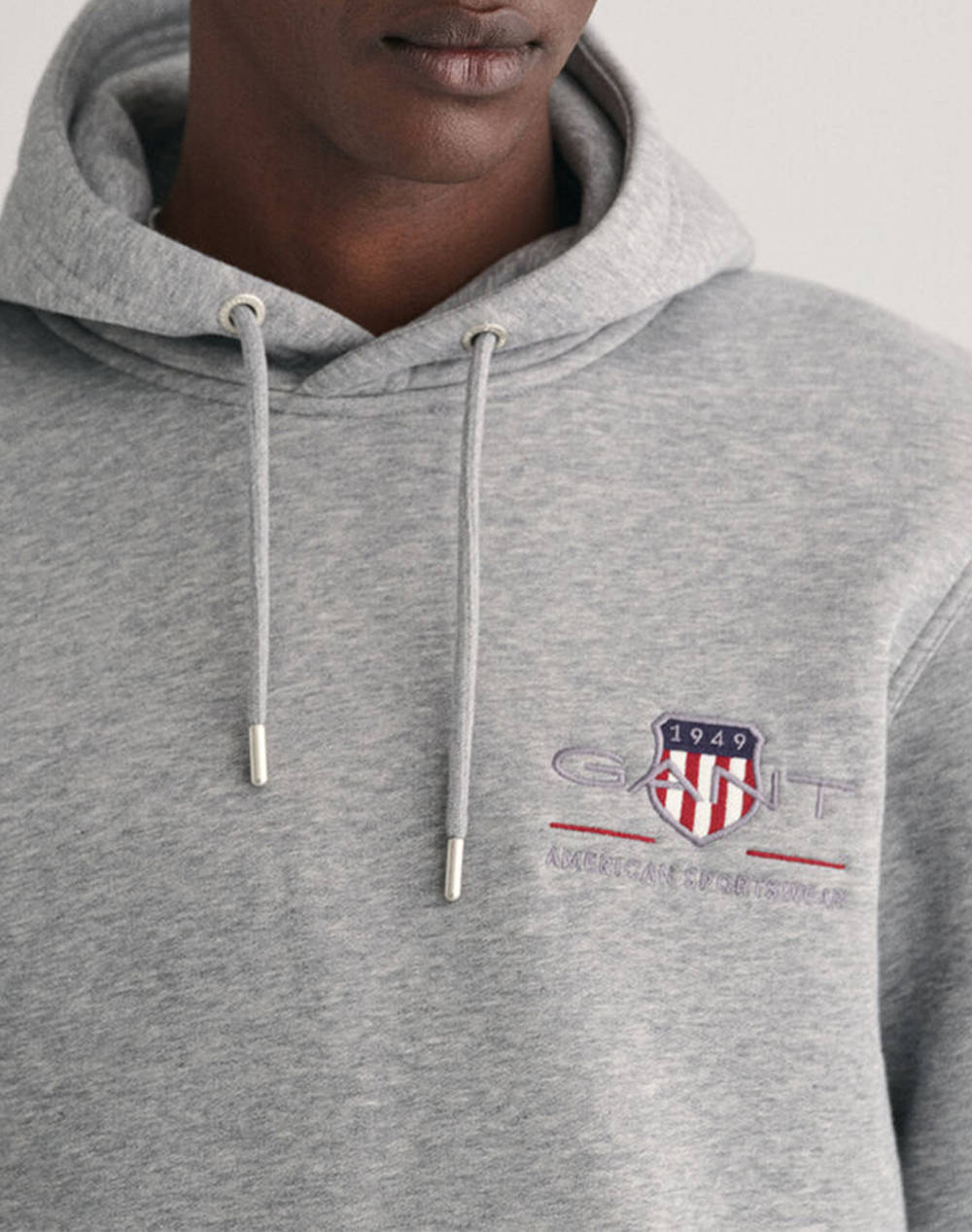 GANT LS REG MEDIUM ARCHIVE SHIELD HOODIE