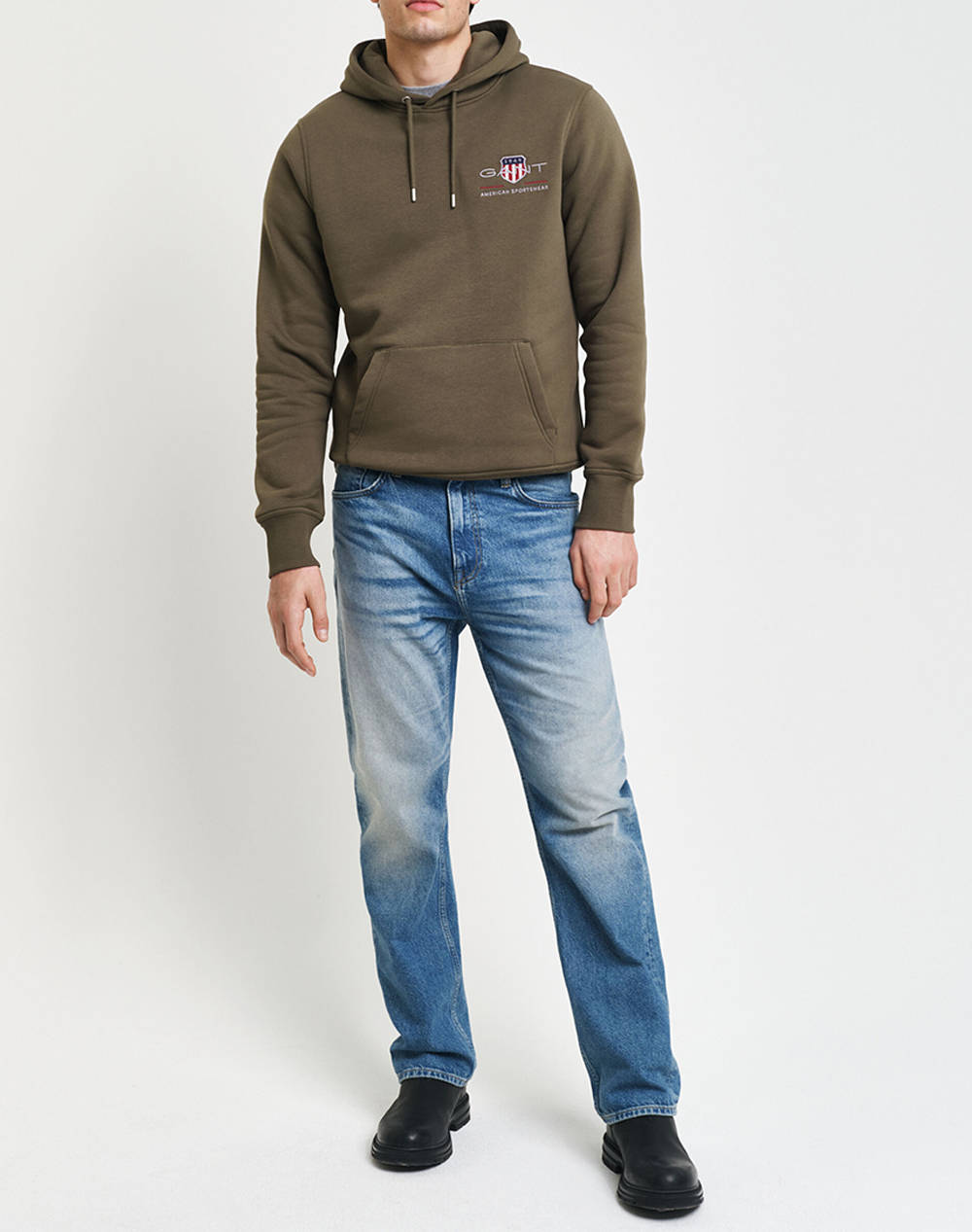 GANT ΦΟΥΤΕΡ ΜΜ REG MEDIUM ARCHIVE SHIELD HOODIE