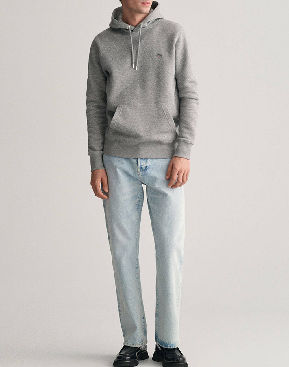 GANT LS REG SHIELD HOODIE