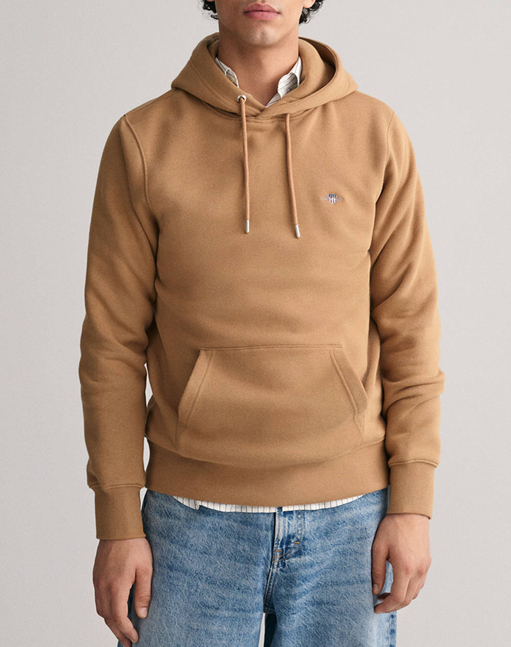 GANT LS REG SHIELD HOODIE