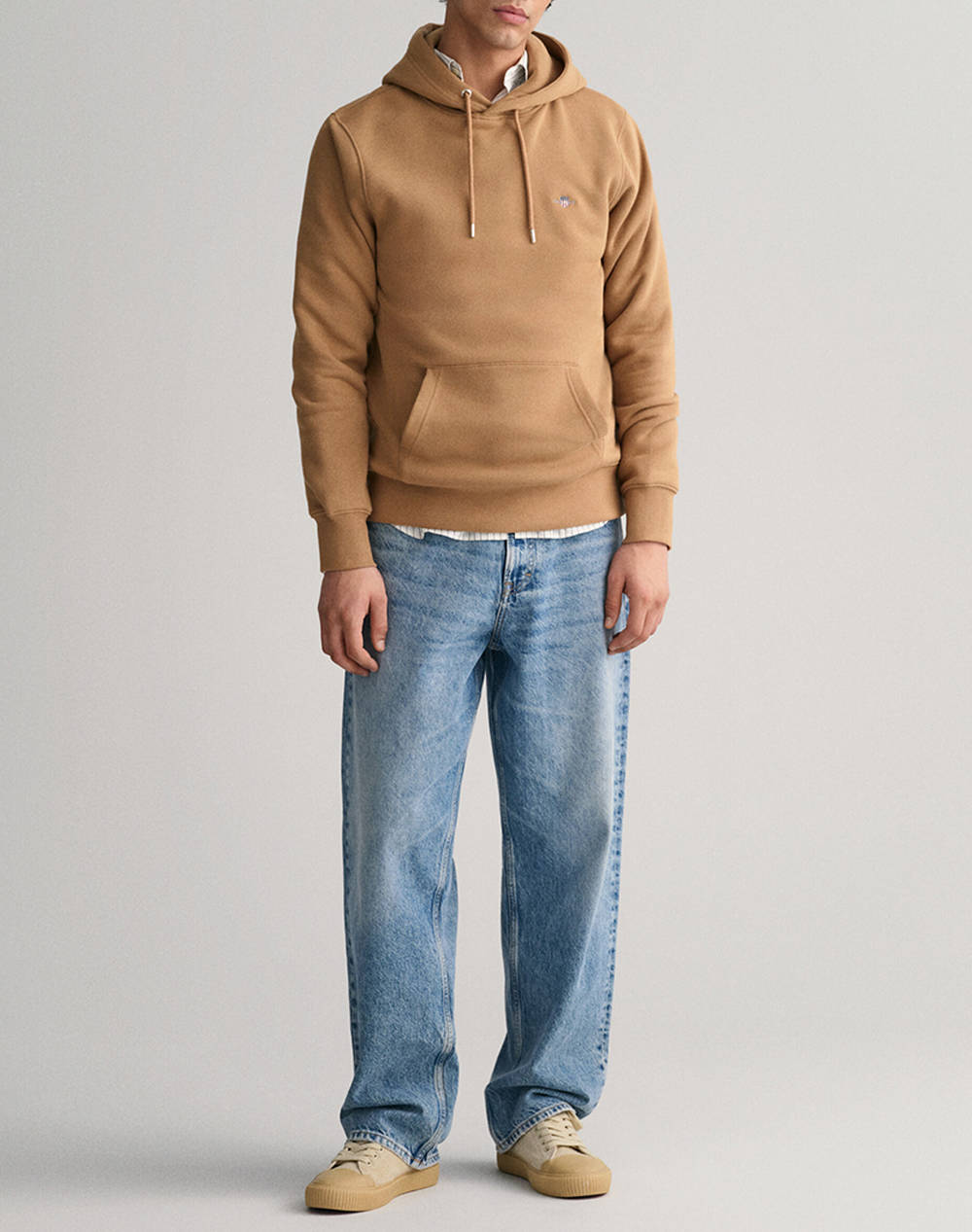 GANT LS REG SHIELD HOODIE