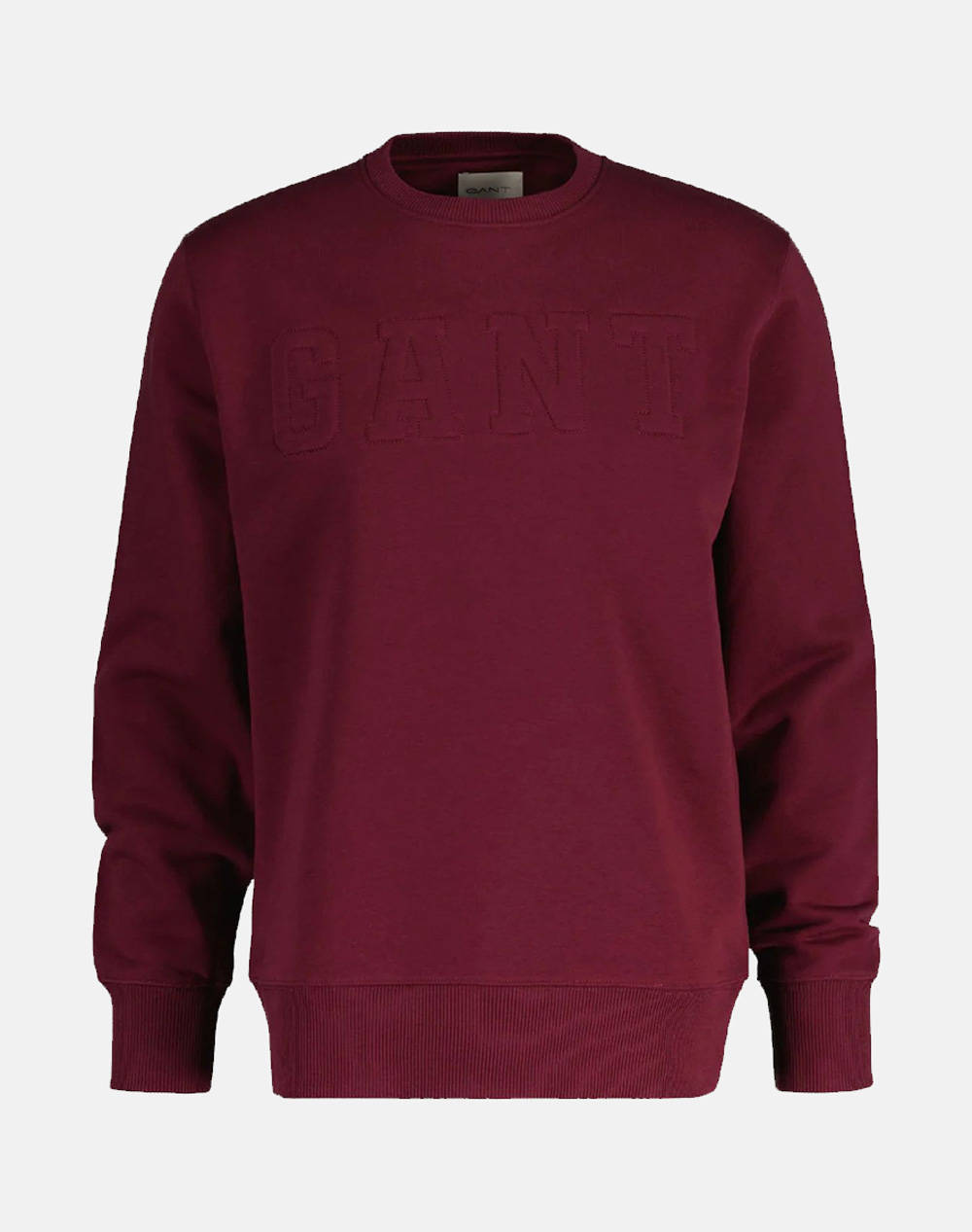 GANT LS EMBOSSED C-NECK SWEATSHIRT