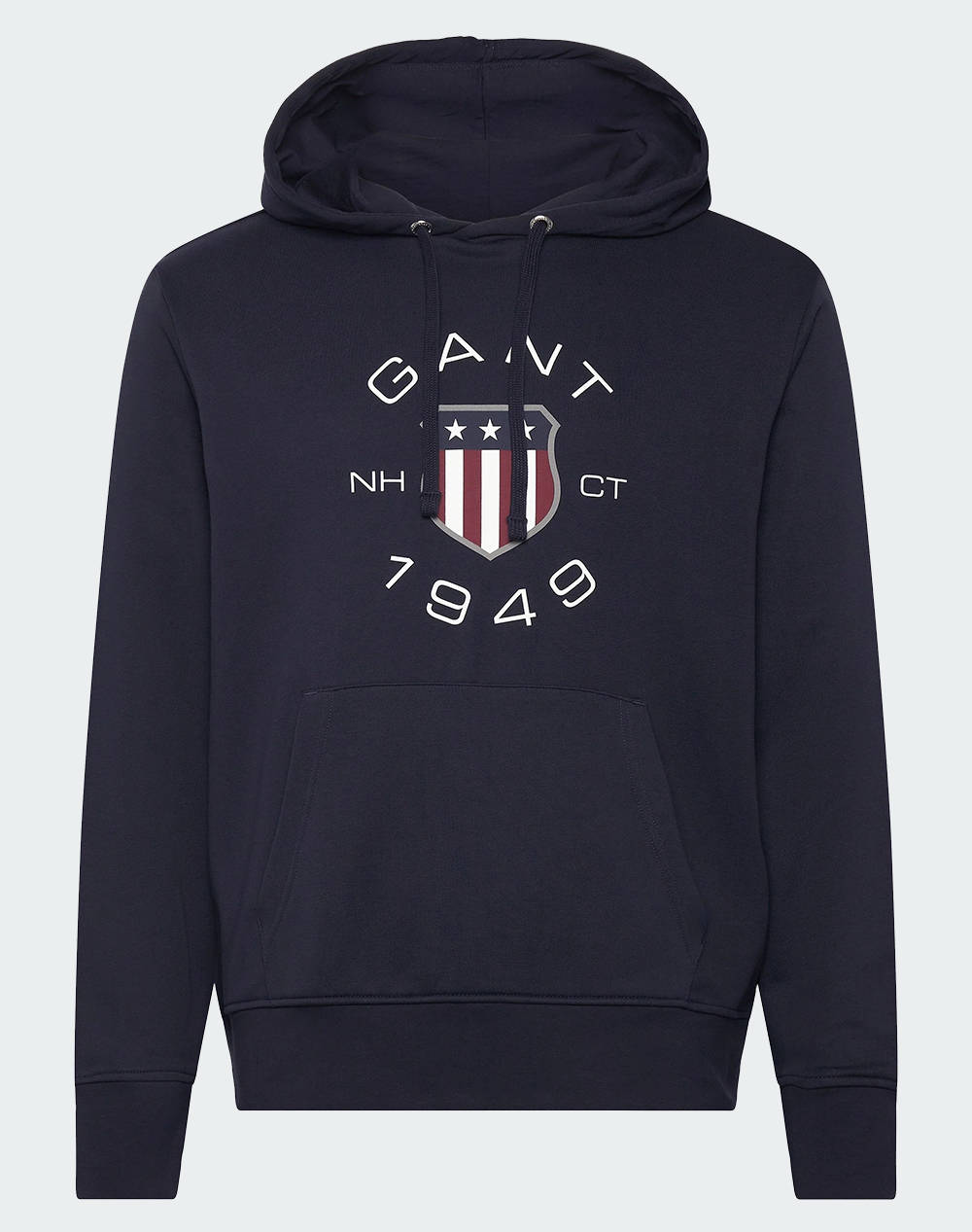 GANT LS PRINT SWEAT HOODIE