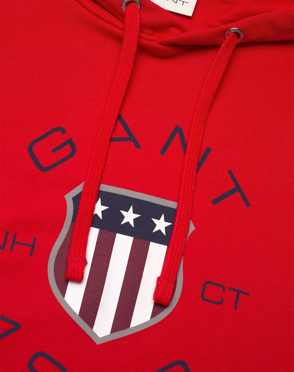 GANT LS PRINT SWEAT HOODIE