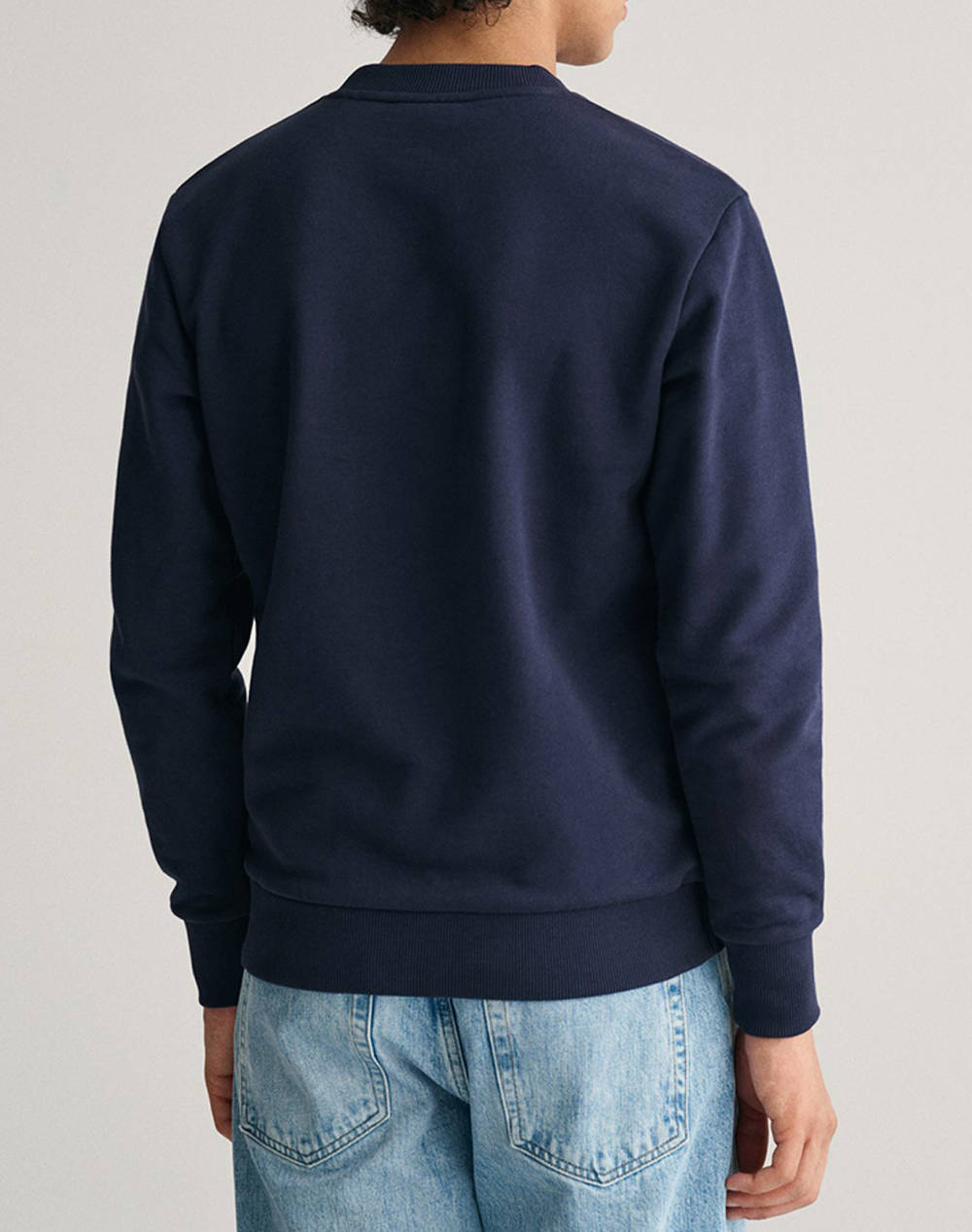 GANT LS REG TONAL SHIELD C-NECK SWEAT