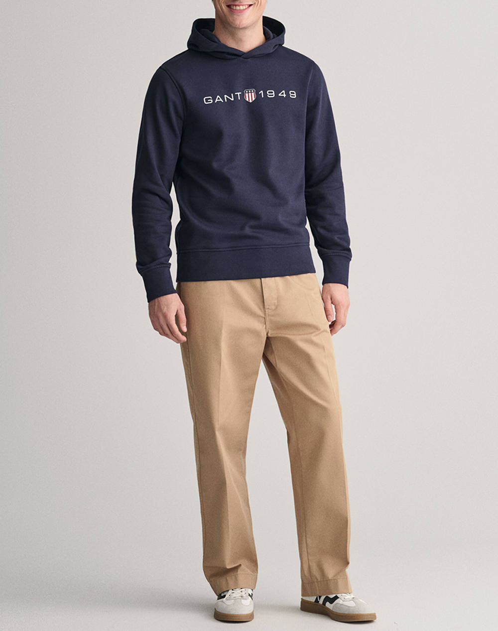 GANT SWEATSHIRT LS PRINTED GRAPHIC HOODIE