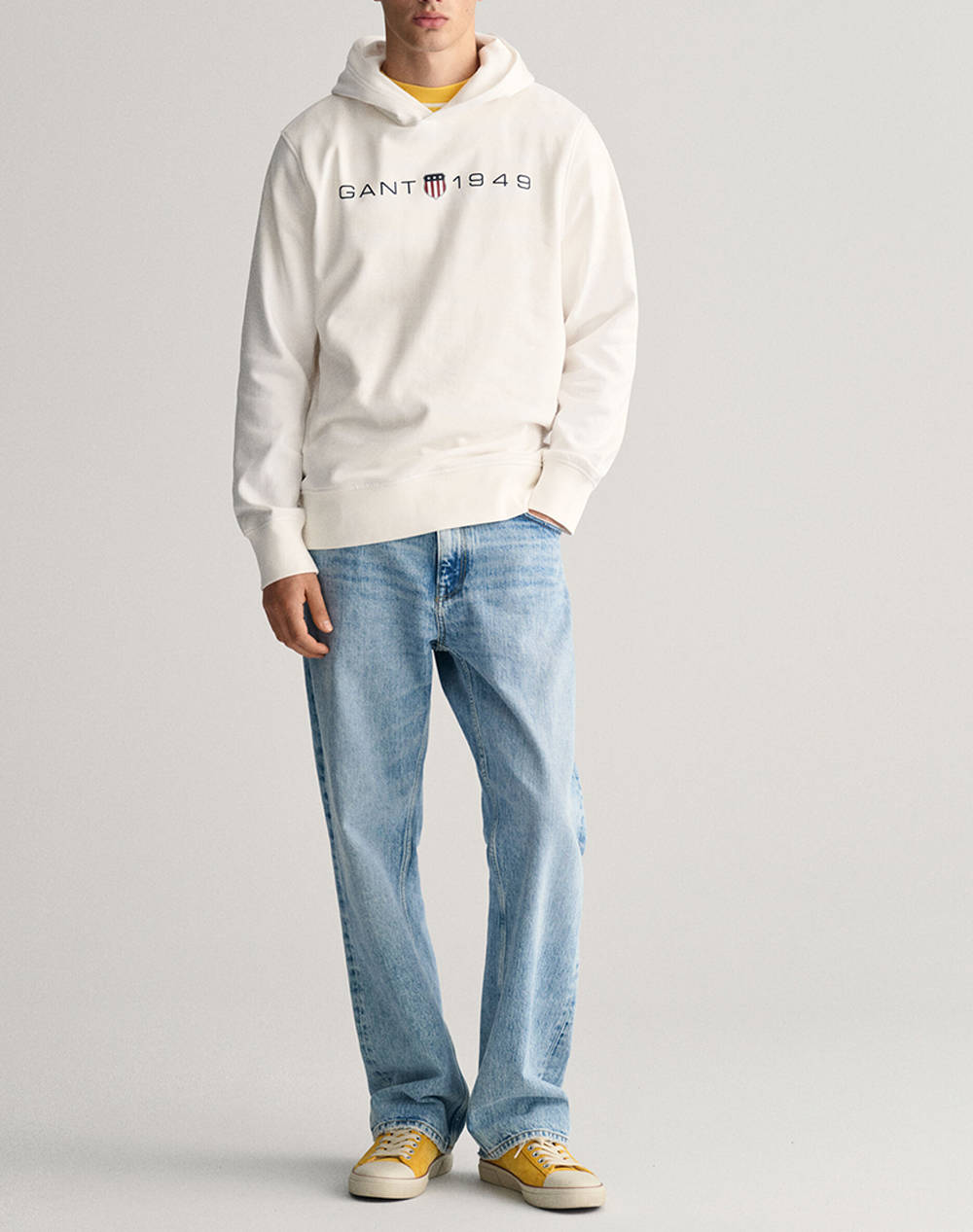 GANT SWEATSHIRT LS PRINTED GRAPHIC HOODIE