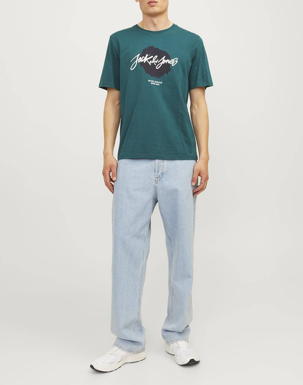 JACK&JONES JJTILEY TEE SS CREW NECK LN