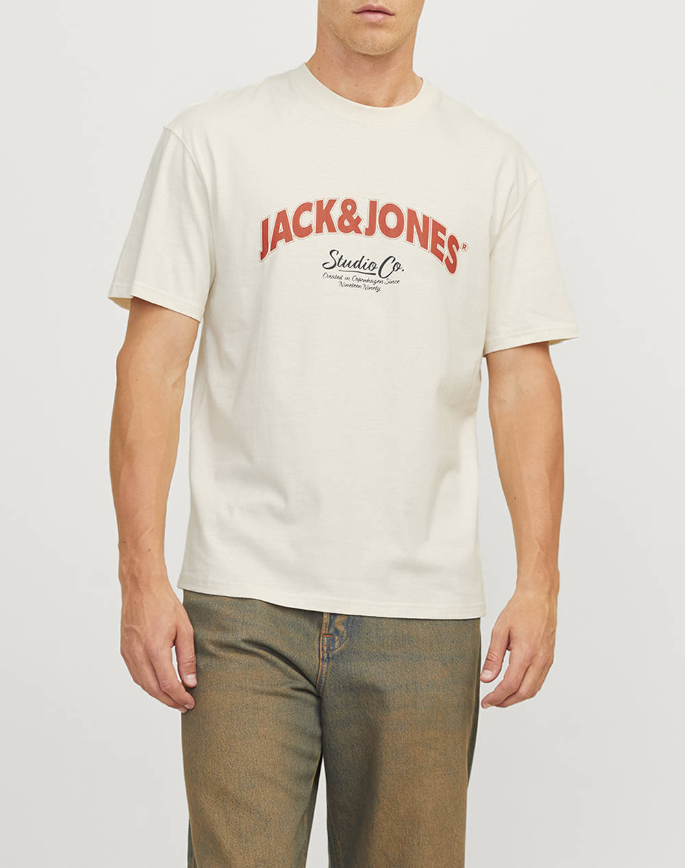 JACK&JONES JORBRONX ARCH BIG TEE SS CREW NECK LN