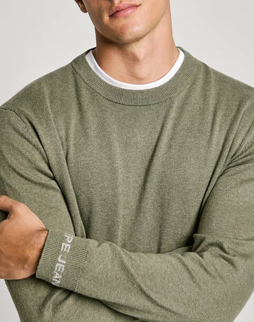 PEPE JEANS DROP 2 NEW ANDRE CREW NECK ΠΛΕΚΤΟ ΑΝΔΡΙΚΟ