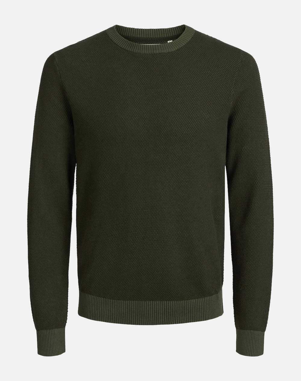 PRODUKT PRODUCT PKTBWO VINCENT KNIT CREW NECK 12260021-Kombu Green Olive