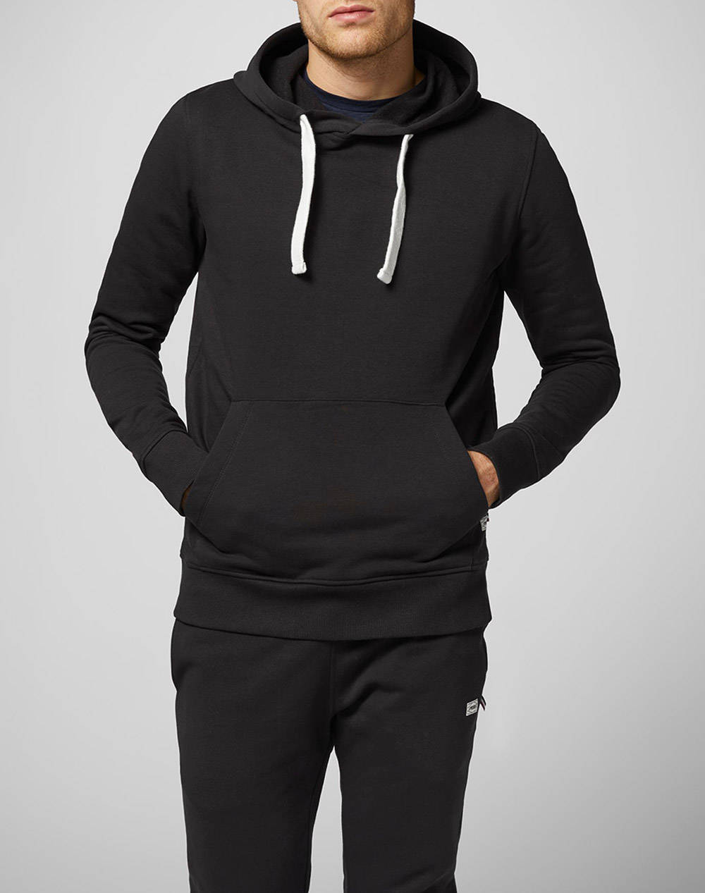 PRODUKT PRODUCT PKTGMS BASIC HOOD SWEAT 12131173-BLACK Black