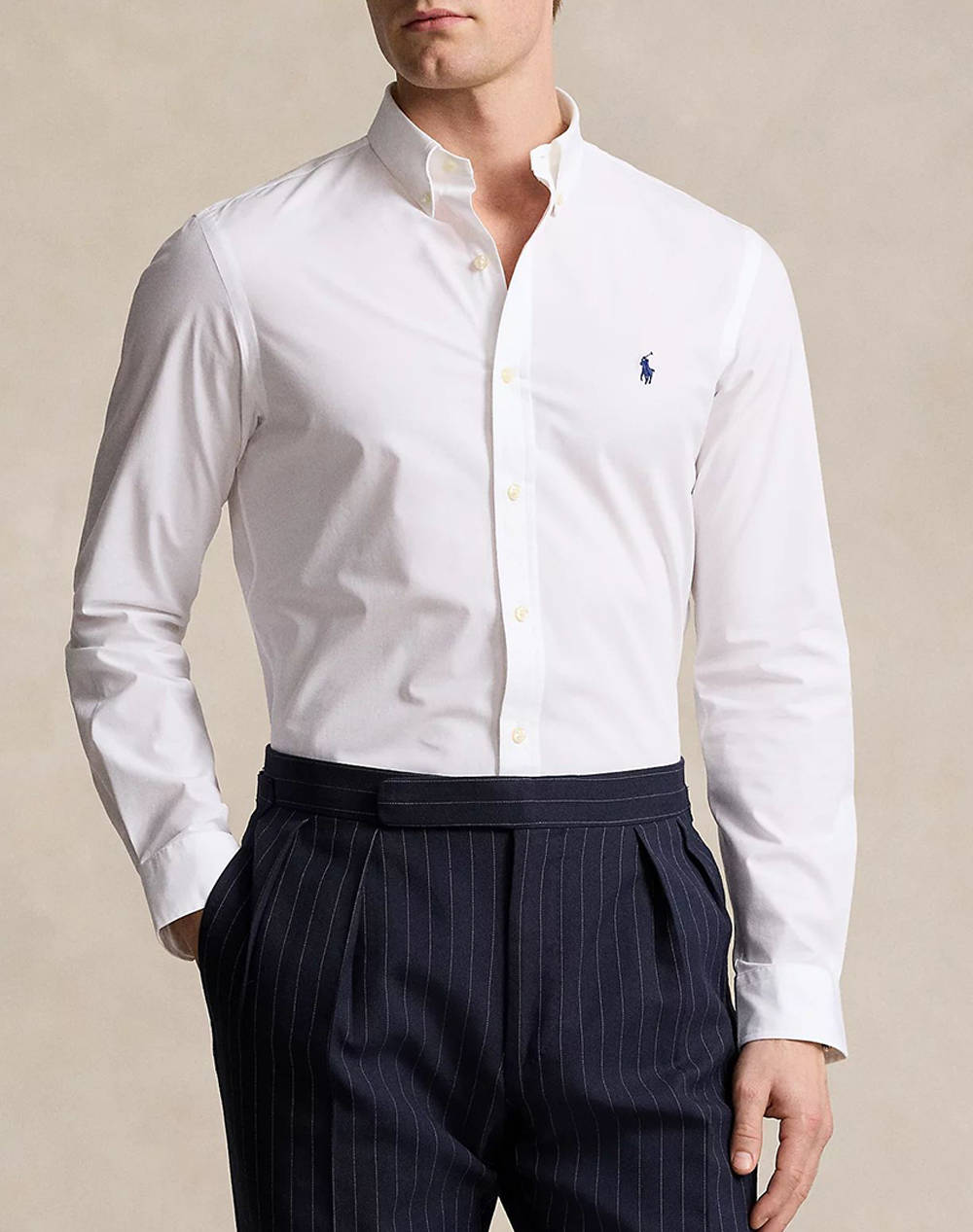 RALPH LAUREN SLBDPPCS-LONG SLEEVE-SPORT SHIRT