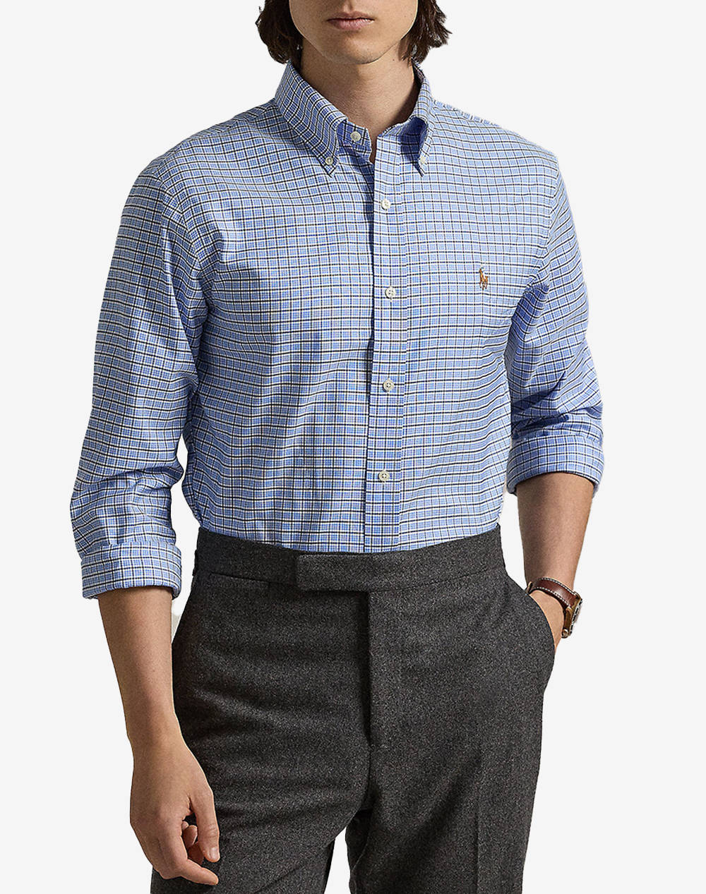 RALPH LAUREN CUHBDPPCN-LONG SLEEVE-DRESS SHIRT