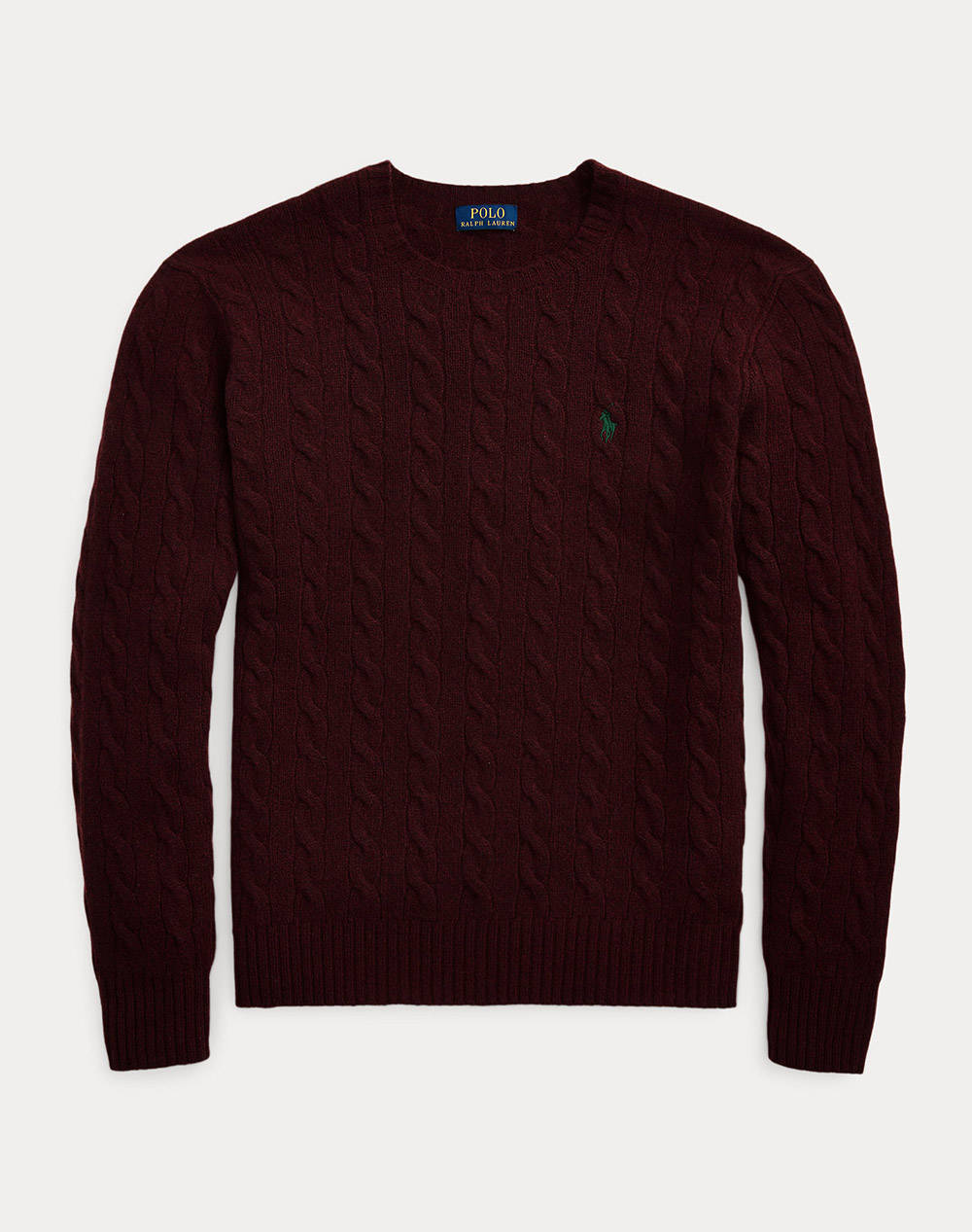 RALPH LAUREN CABLECNPP-PULLOVER