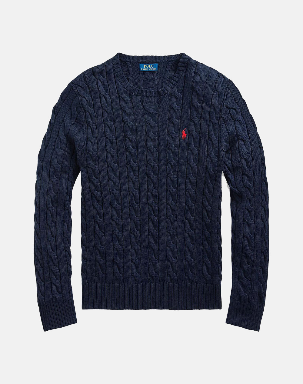 RALPH LAUREN LS DRIVER CN-LONG SLEEVE-PULLOVER