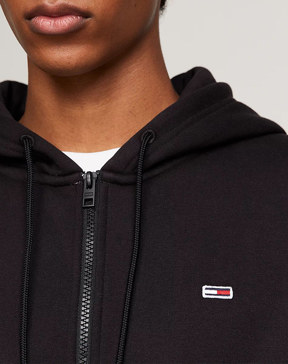 TOMMY JEANS TJM REGULAR FLEECE ZIP HOODIE