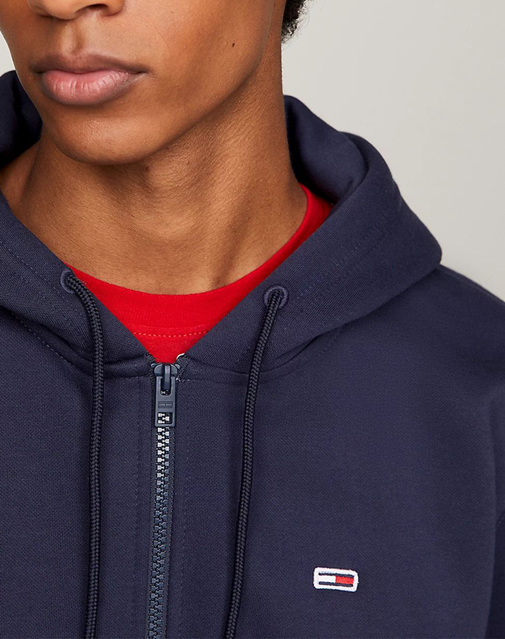 TOMMY JEANS ΦΟΥΤΕΡ TJM REGULAR FLEECE ZIP HOODIE