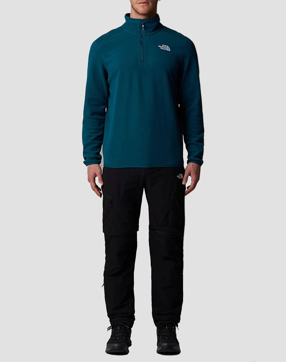 THE NORTH FACE M 100 GLAC 1/4 ZIP