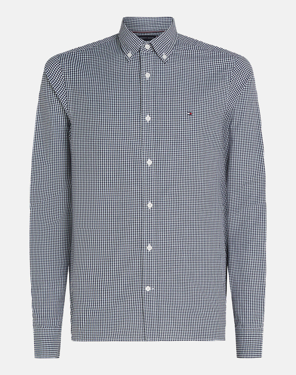 TOMMY HILFIGER MICRO GINGHAM POPLIN SF SHIRT