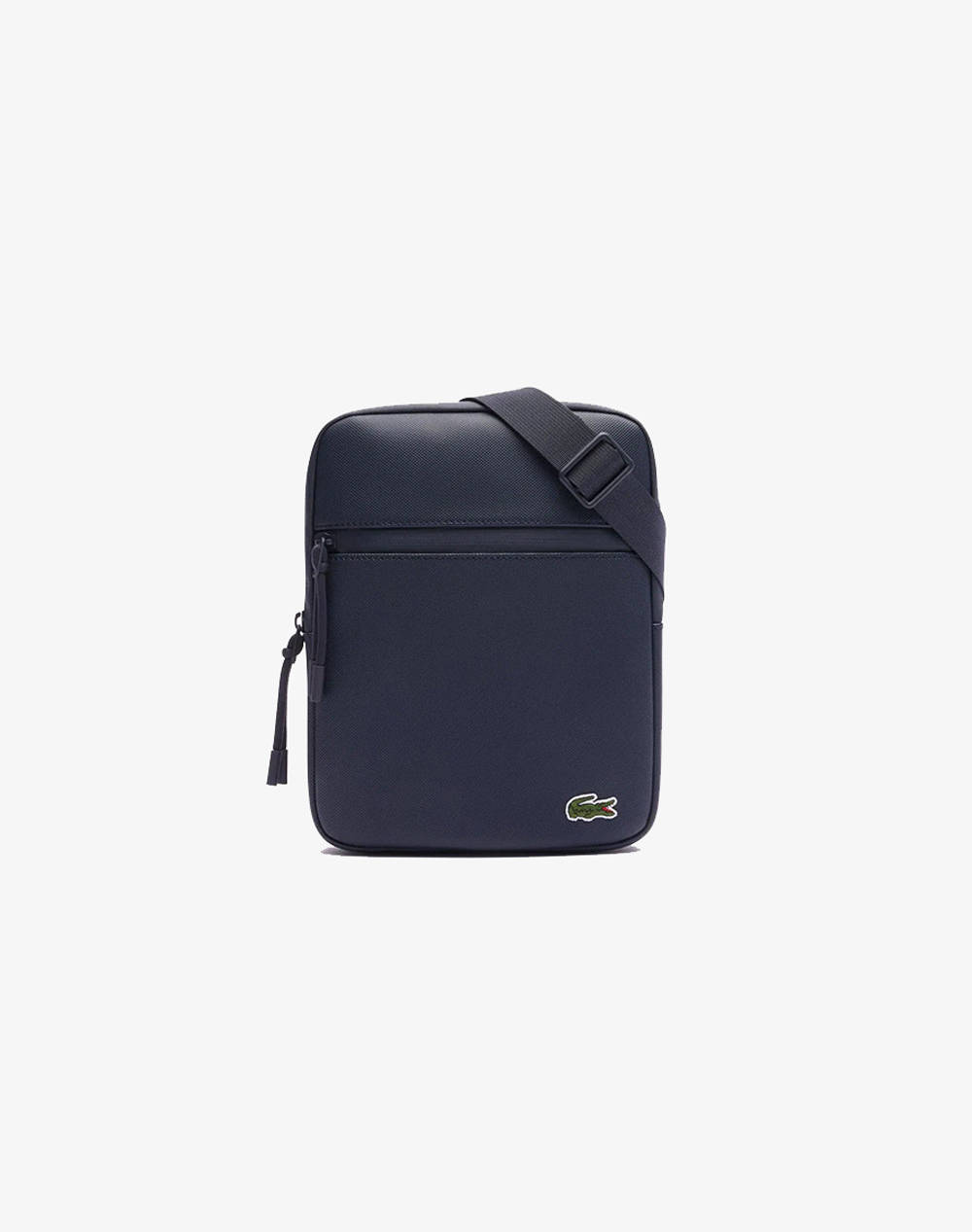 LACOSTE FLAT CROSSOVER BAG (Dimensions: 24 x 17.5 x 8 cm.)