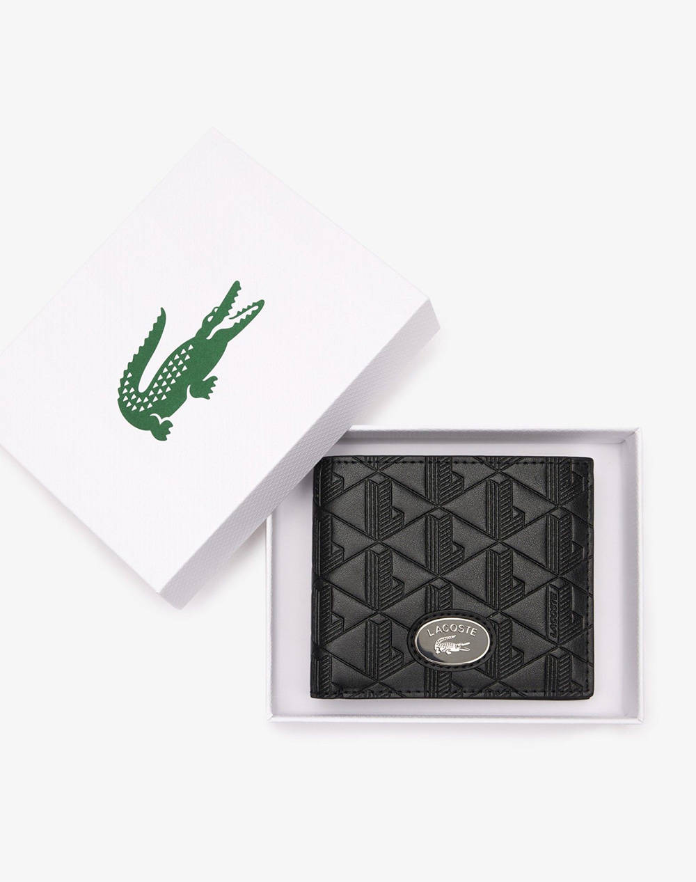 LACOSTE MONEY PIECES WALLET (Dimensions: 11.5 x 9.5 x 1.5 cm.)