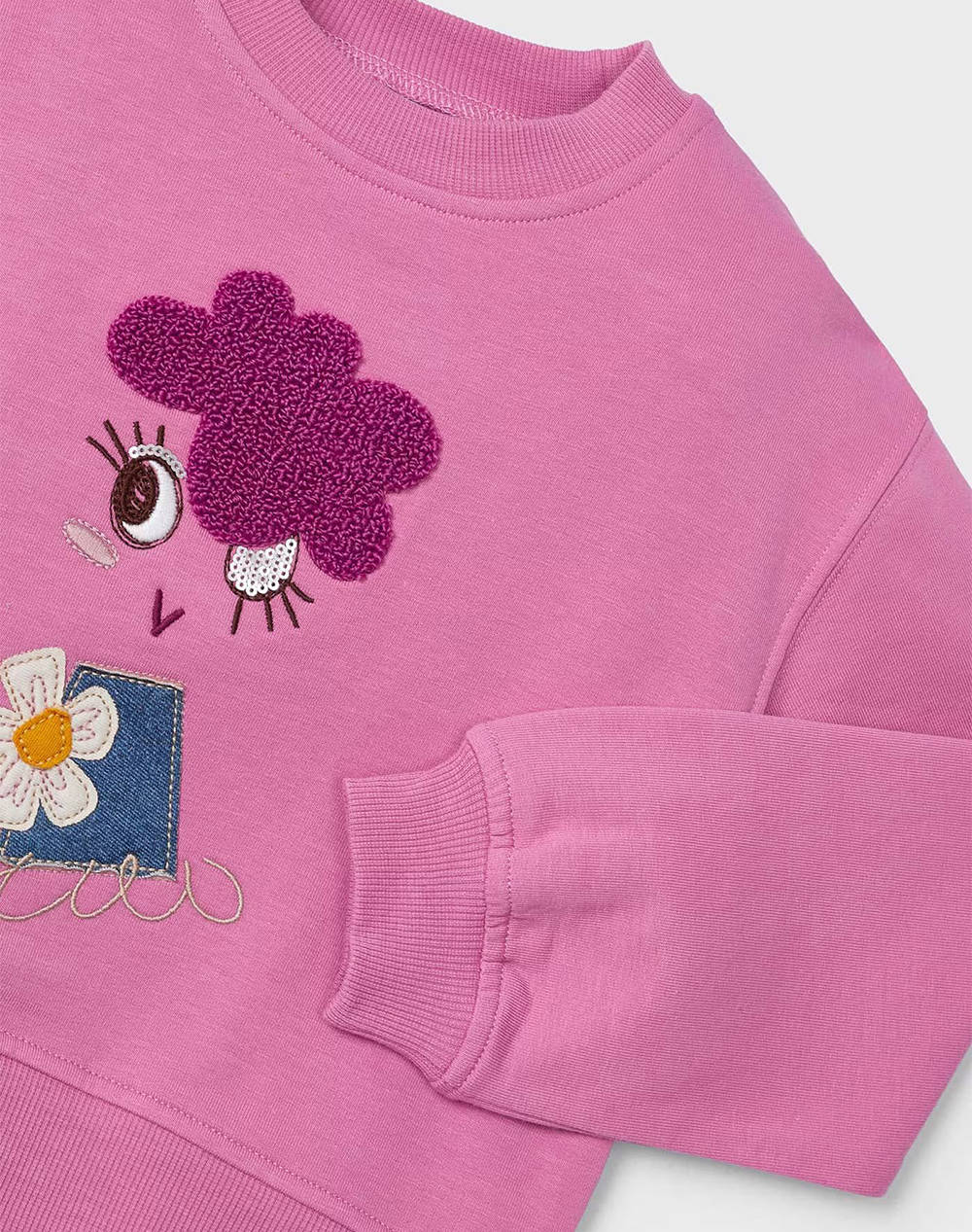 MAYORAL Embroidery sweatshirt