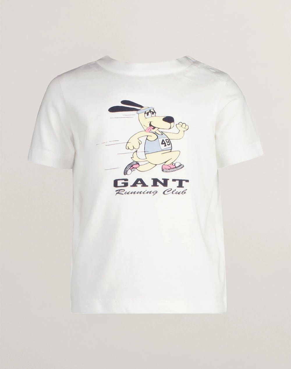 GANT GANT ΜΠΛΟΥΖΑ ΚΜ GANT RUNNING DOG PRINT T-SHIRT 3G505194-110 White