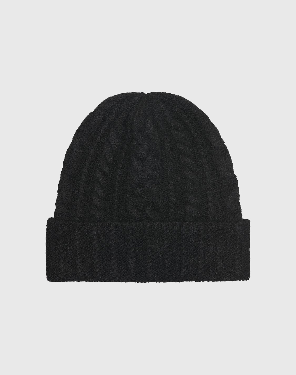 ONLY ONLSALLY LIFE CABLE LUREX KNIT BEANIE CC 15297986-BLACK Black