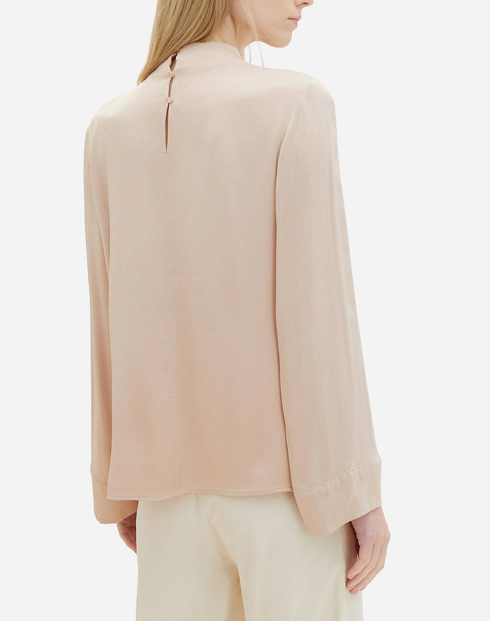 TOM TAILOR SATIN BLOUSE 311 ΠΟΥΚΑΜΙΣΟ ΓΥΝΑΙΚΕΙΟ