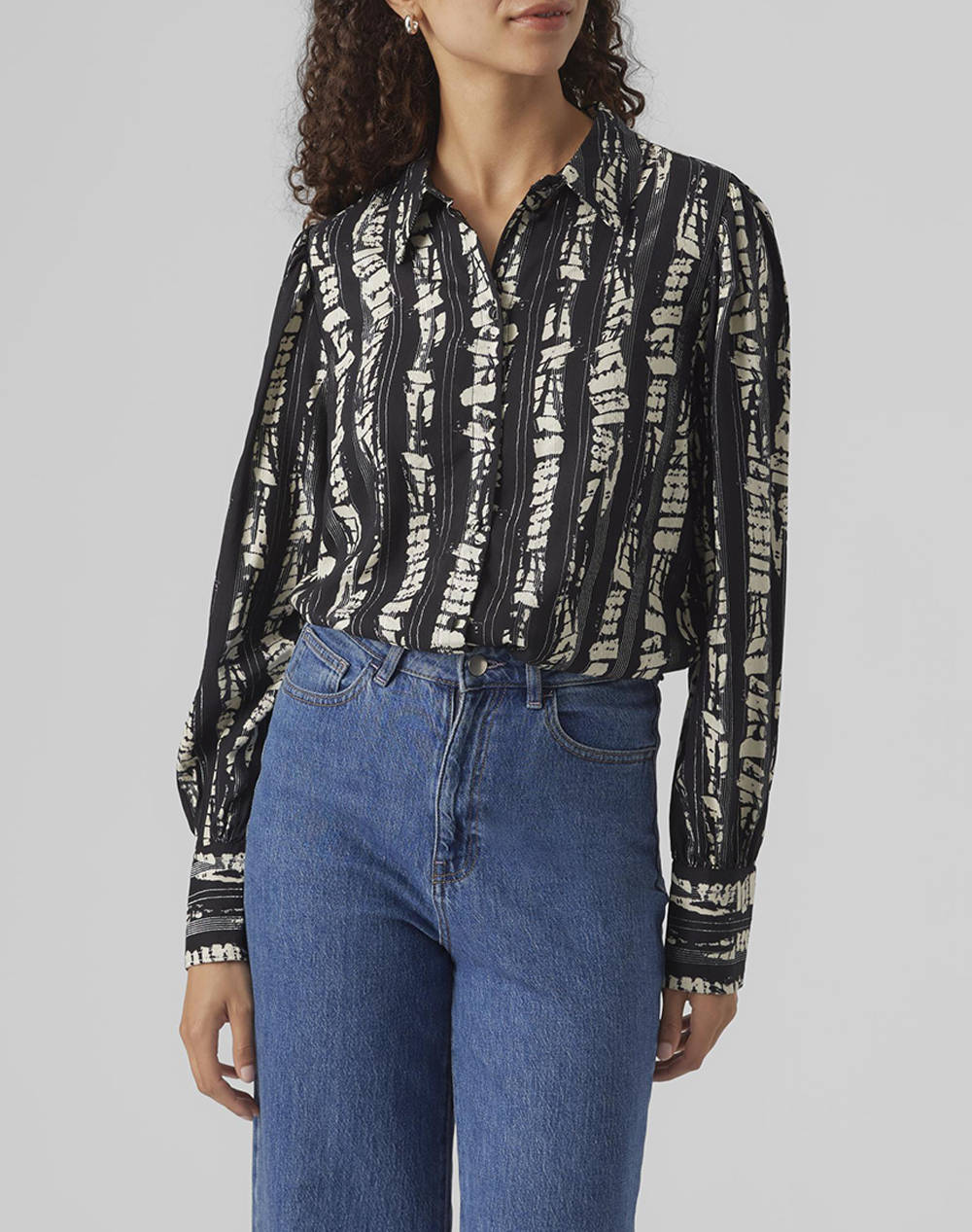 VERO MODA VMCEVI L/S SHIRT WVN BTQ