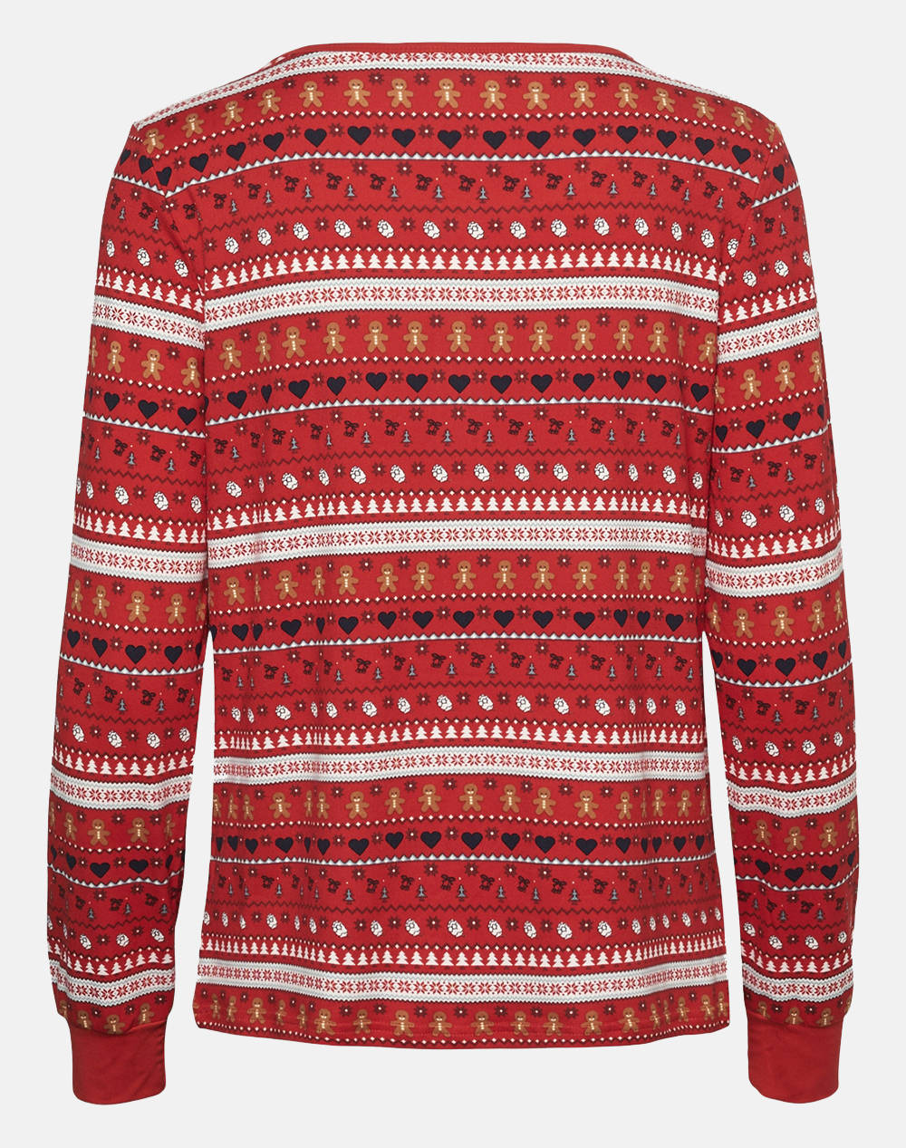 VERO MODA VMXMAS NEW LS BUTTON TOP JRS