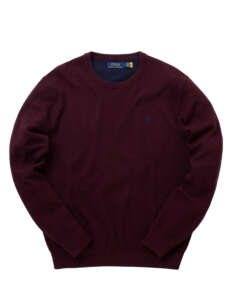 RALPH LAUREN LS TXT CN PP-LONG SLEEVE-sweater