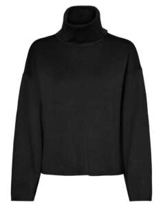 VERO MODA VMGOLD NEEDLE WIDE LS ROLLNECK BLOUSE