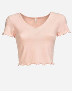 ONLY ONLKIKA S/S V-NECK TOP JRS