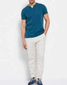 Essential henley neck t-shirt