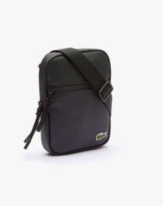 Lacoste - Men's S Flat Crossover Bag - Black