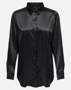 ONLY ONLVICTORIA SATIN SHIRT NOOSWVN