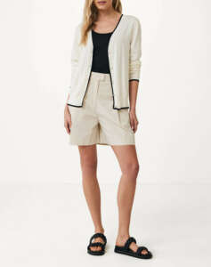 MEXX Basic cardigan with contrast