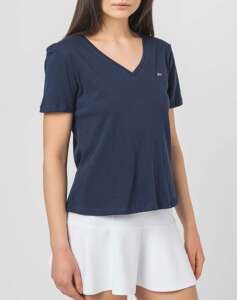 TOMMY JEANS TJW SLIM SOFT V NECK TEE