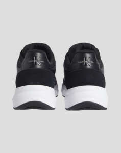 CALVIN KLEIN RETRO TENNIS LOW LACEUP MTL