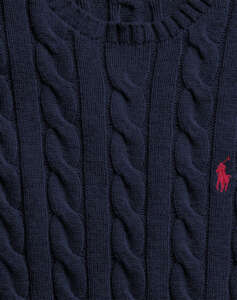 RALPH LAUREN LS DRIVER CN-LONG SLEEVE-PULLOVER