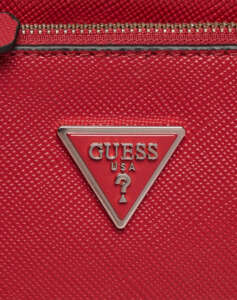 GUESS NOELLE DBL POUCH CROSSBODY WOMENS BAG (Dimensions: 24 x 13 x 5 cm)