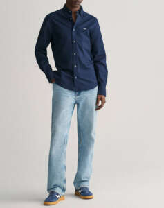 GANT LS SLIM OXFORD STRETCH SHIRT